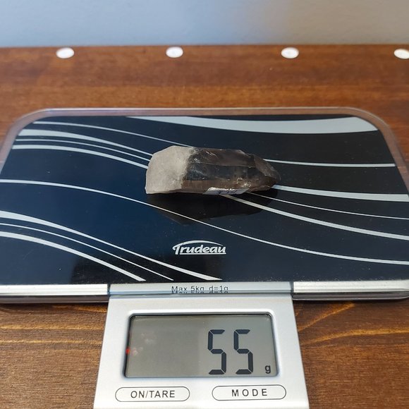 🔥 Sale 🔥 Semi Polished Smokey Quartz Point - 1.95 - Final Price - Picture 6 of 7